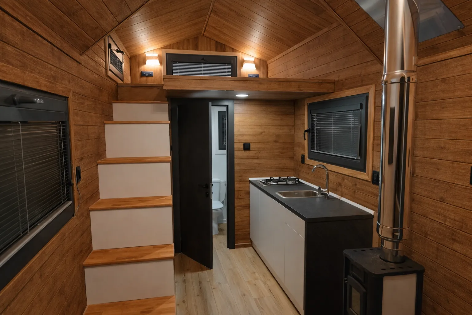 Hybrid – galéria tiny house, dom na kolesách, obrázok 4