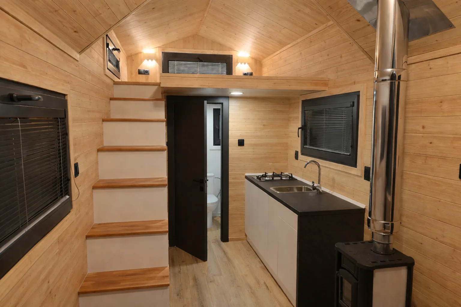Hybrid – galéria tiny house, dom na kolesách, obrázok 5